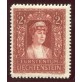 1935 Lichtenstein 2 fr. effige della principessa