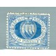 1894 San Marino 25 cent. azzurro centrato