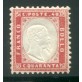 1862 Regno 40 cent. rosso carminio 