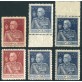 1925-26 Regno Giubileo serie 6 val. 