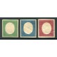 1854 Sardegna non emessi serie completa 3 val.
