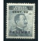1917 Egeo Calimno 15 cent. sovrastampato 