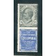 1924/25 Regno Pubblicitari 15 cent. Columbia