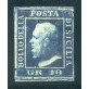 1859 Sicilia 10 grana indaco nuovo