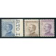 1908 Regno Michetti 3 valori 