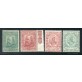 1910 Regno Garibaldi serie 4 valori nuovi