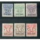 1925 Oltre Giuba tasse vaglia 6 valori