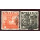 1936 Austria costumi popolari 2+5 s. usati