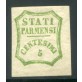 1859 Parma Governo Provvisorio 5 cent verde giallo