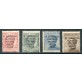 1922 Congresso Filatelico serie 4 valori