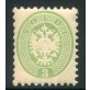 1864 ASI LV 3 soldi dent. 9 1/2 verde nuovo