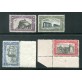 1928 Regno Milizia II emissione 4 val.  centrati