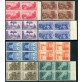 1948 Repubblica Avvento Repubblica serie in blocco di 4
