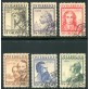 1934 Austria serie Architetti 6 valori