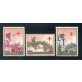 1951 San Marino Croce Rossa serie 3 valori