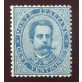 1879 Regno Umberto 25 cent azzurro nuovo