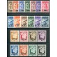 1943 San Marino serie sovrastampata 