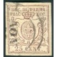 1857/59 Parma 25 cent. bruno lilla usato