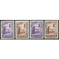 1933 San Marino Convegno filatelico 4 valori sovrastampati