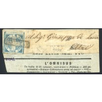 1860 Napoli crocetta usata su fascetta 
