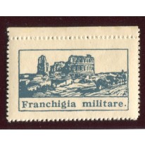 1943 Regno El Djem Franchigia militare verde azzurro
