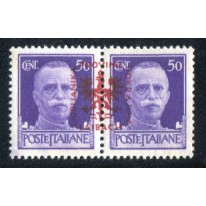 1944 Lubiana occupazione tedesca 50 cent. coppia