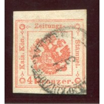 1851 Lombardo Veneto 4 k bordo di foglio 