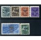 1944 Lubiana occupazione tedesca serie completa 6 valori