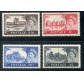 1955 Inghilterra serie castelli 4 valori tir. Waterlow
