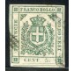 1859 Modena GP 5 cent. verde usato