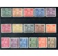 1945 San Marino tasse 16 val. nuovi