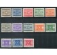 1934 Regno Segnatasse serie 13 valori nuovi