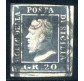 1859 Sicilia 20 grana nero ardesia angolo