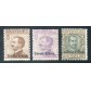 1916 Eritrea Michetti 3 valori nuovi