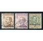 1916 Eritrea Michetti 3 valori usati