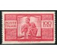 1946 Democratica 100 lire bordo non dentellato orizzontalmente