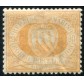 1892-4 San Marino 30 cent. giallo centrato