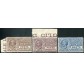 1913/23 Regno Posta Pneumatica 3 valori