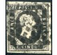 1851 Sardegna 5 cent. nero usato spl 