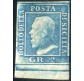 1859 ASI Sicilia 2 grana I tavola azzurro chiaro pos. 92 ritocco