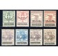 1924 Semistatali Opera sovrastampati serie 8 val