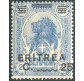 1922 Eritrea Leoni sovrastampati 25 cent. decalco