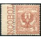 1901 Regno Floreale 2 cent. nuovo centrato bordo