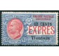 1918 Cina Tientsin sovrastampato 12 cent.