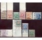 1917 Cina Pechino serie sovrastampata di 10 valori