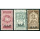1922 Regno BLP non emessi Dante serie 3 valori