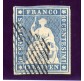 1854 Svizzera Strubel 10 r. azzurro
