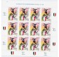 2003 minifoglio 12 valori JUVE campione 