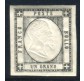 1861 Province Napoletane 1 gr. nero nuovo