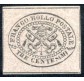 1867 Pontificio 3 cent. grigio rosa II emissione nuovo